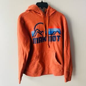 Marmot Coastal burnt orange hoodie (Small)